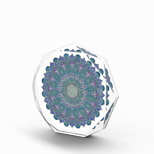 Lager leven - Mandala India Style 1 Fotoblokken (Rechts)