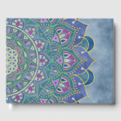 Lager leven - Mandala India Style 1 Gastenboek (Voorkant)