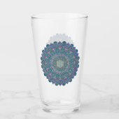 Lager leven - Mandala India Style 1 Glas (Voorkant)