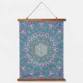 Lager leven - Mandala India Style 1 Hangend Wandkleed (Voorkant)