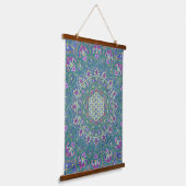 Lager leven - Mandala India Style 1 Hangend Wandkleed (Gebogen)