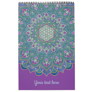 Lager leven - Mandala India Style 1 Kalender