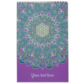 Lager leven - Mandala India Style 1 Kalender (Hoes)