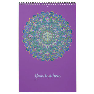 Lager leven - Mandala India Style 1 Kalender