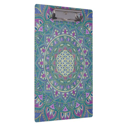 Lager leven - Mandala India Style 1 Klembord (Rechts)