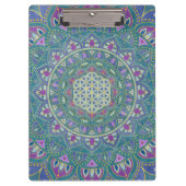 Lager leven - Mandala India Style 1 Klembord (Voorkant)