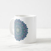 Lager leven - Mandala India Style 1 Koffiemok (Voorkant links)
