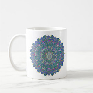 Lager leven - Mandala India Style 1 Koffiemok