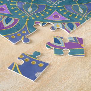 Lager leven - Mandala India Style 1 Legpuzzel