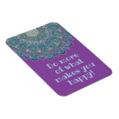 Lager leven - Mandala India Style 1 Magneet (Rechterzijde)