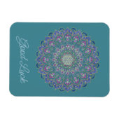 Lager leven - Mandala India Style 1 Magneet (Horizontaal)