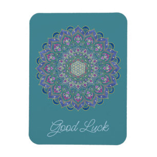 Lager leven - Mandala India Style 1 Magneet