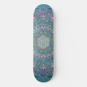 Lager leven - Mandala India Style 1 Persoonlijk Skateboard (Voorkant)