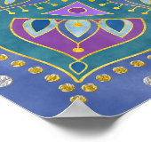 Lager leven - Mandala India Style 1 Poster (Hoek)