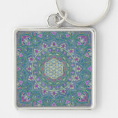 Lager leven - Mandala India Style 1 Sleutelhanger (Voorkant)