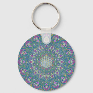 Lager leven - Mandala India Style 1 Sleutelhanger