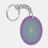 Lager leven - Mandala India Style 1 Sleutelhanger (Voorkant Links)