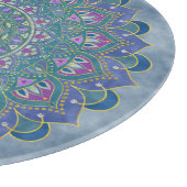 Lager leven - Mandala India Style 1 Snijplank (Hoek)