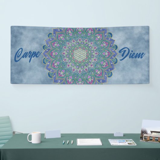 Lager leven - Mandala India Style 1 Spandoek (Beurs)