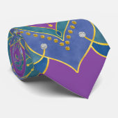 Lager leven - Mandala India Style 1 Stropdas (Opgerold)