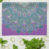 Lager leven - Mandala India Style 1 Theedoek (Gevouwen)