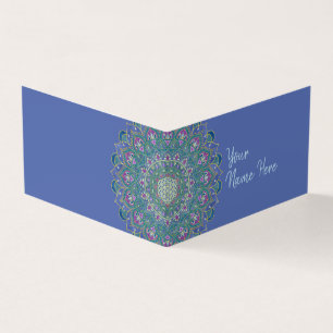Lager leven - Mandala India Style 1 Visitekaartje