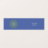 Lager leven - Mandala India Style 1 Visitekaartje (Binnenkant ongevouwen)