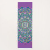 Lager leven - Mandala India Style 1 Yogamat (Achterkant)