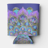 Lager leven - Mandala India Style 2 Blikjeskoeler (Voorkant)