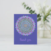 Lager leven - Mandala India Style 2 Briefkaart (Staand voorkant)