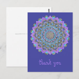 Lager leven - Mandala India Style 2 Briefkaart