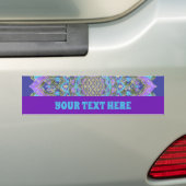 Lager leven - Mandala India Style 2 Bumpersticker (Op auto)