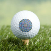 Lager leven - Mandala India Style 2 Golfballen (Insitu Shirt)