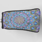 Lager leven - Mandala India Style 2 Golfheadcover (Voorkant)