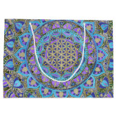 Lager leven - Mandala India Style 2 Groot Cadeauzakje (Achterkant)