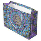 Lager leven - Mandala India Style 2 Groot Cadeauzakje (Achterkant Gekanteld)