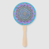 Lager leven - Mandala India Style 2 Handwaaier (Achterkant)