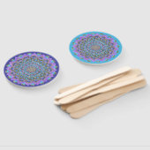 Lager leven - Mandala India Style 2 Handwaaier (Niet-gemonteerd)