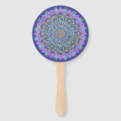 Lager leven - Mandala India Style 2 Handwaaier (Voorkant)