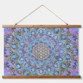 Lager leven - Mandala India Style 2 Hangend Wandkleed (Voorkant)