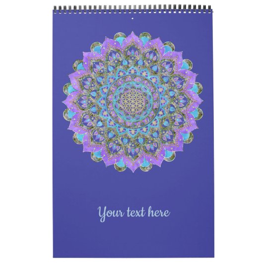 Lager leven - Mandala India Style 2 Kalender (Hoes)