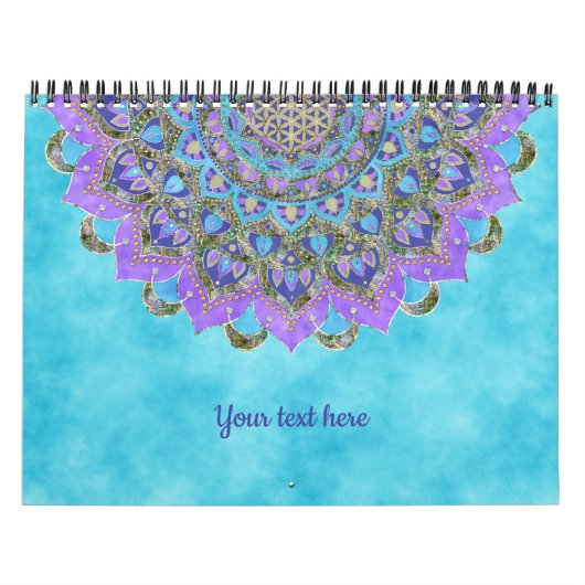 Lager leven - Mandala India Style 2 Kalender (Hoes)
