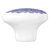 Lager leven - Mandala India Style 2 Keramische Knop (Zijkant)