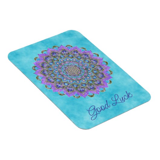 Lager leven - Mandala India Style 2 Magneet (Rechterzijde)