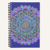 Lager leven - Mandala India Style 2 Notitieboek (Voorkant)