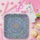 Lager leven - Mandala India Style 2 Papieren Bordje (Feest)