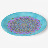 Lager leven - Mandala India Style 2 Papieren Bordje (Gekanteld)