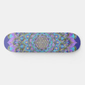 Lager leven - Mandala India Style 2 Persoonlijk Skateboard (Horizontaal)