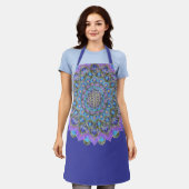 Lager leven - Mandala India Style 2 Schort (Gedragen)