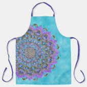 Lager leven - Mandala India Style 2 Schort (Voorkant)